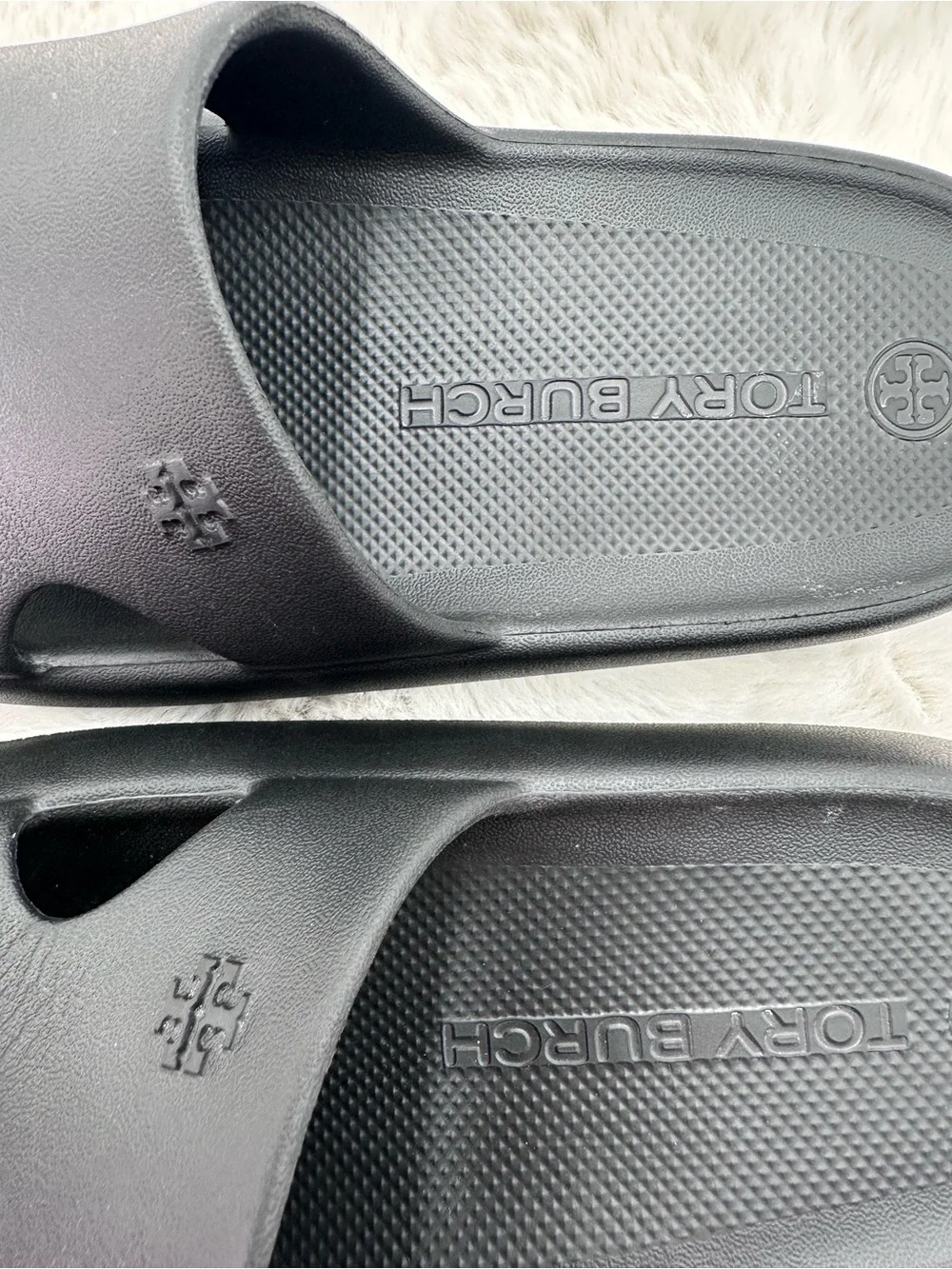 Tory Burch Shower Slides Eva Perfect Black size 8